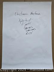 MaxSold Auction: Electronic Nocturne - Original Mixed Media Figurative Painting, 24" x 18" by Tadas Zaicikas (TedyZet) - Toronto (Ontario, Canada) SELLER MANAGED Downsizing Online Auction - Harbord Street