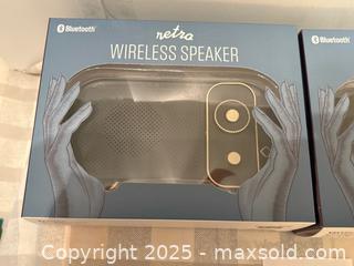 MaxSold Auction: Pair of Bluetooth Speaker Lot 50 - Bear (Delaware, USA) SELLER MANAGED Downsizing Online Auction - Donna Marie Way