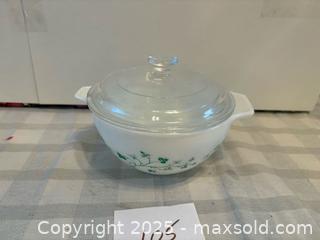 MaxSold Auction: Pyrex Bowl w/Lid Lot 105 - Bear (Delaware, USA) SELLER MANAGED Downsizing Online Auction - Donna Marie Way