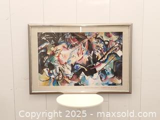 MaxSold Auction: Framed Print - Composition VI by Wassily Kandinsky - Toronto (Ontario, Canada) SELLER MANAGED Downsizing Online Auction - Esandar Drive (STORAGE)