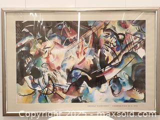 MaxSold Auction: Framed Print - Composition VI by Wassily Kandinsky - Toronto (Ontario, Canada) SELLER MANAGED Downsizing Online Auction - Esandar Drive (STORAGE)