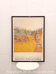 MaxSold Auction: Original Fred Williams Exhibition Poster Australian National Gallery 1987-1988 - Toronto (Ontario, Canada) SELLER MANAGED Downsizing Online Auction - Esandar Drive (STORAGE)