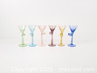 MaxSold Auction: Vintage Harlequin Multi-Color Cordial/Liqueur Glass Set - Toronto (Ontario, Canada) SELLER MANAGED Downsizing Online Auction - Esandar Drive (STORAGE)
