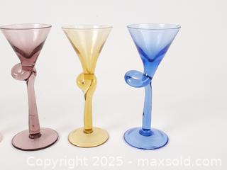 MaxSold Auction: Vintage Harlequin Multi-Color Cordial/Liqueur Glass Set - Toronto (Ontario, Canada) SELLER MANAGED Downsizing Online Auction - Esandar Drive (STORAGE)