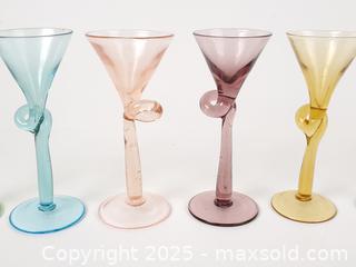 MaxSold Auction: Vintage Harlequin Multi-Color Cordial/Liqueur Glass Set - Toronto (Ontario, Canada) SELLER MANAGED Downsizing Online Auction - Esandar Drive (STORAGE)