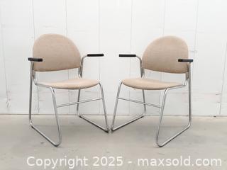 MaxSold Auction: Vintage Minimax Visitor Chairs by Artopex - Toronto (Ontario, Canada) SELLER MANAGED Downsizing Online Auction - Esandar Drive (STORAGE)