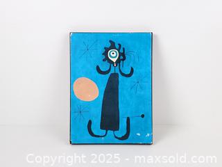 MaxSold Auction: Vintage Print of "Women in Front of The Sun" by Joan Miro - Toronto (Ontario, Canada) SELLER MANAGED Downsizing Online Auction - Esandar Drive (STORAGE)