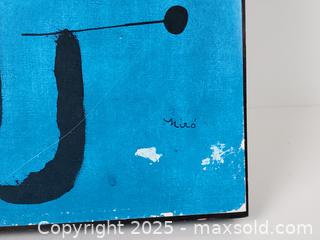 MaxSold Auction: Vintage Print of "Women in Front of The Sun" by Joan Miro - Toronto (Ontario, Canada) SELLER MANAGED Downsizing Online Auction - Esandar Drive (STORAGE)