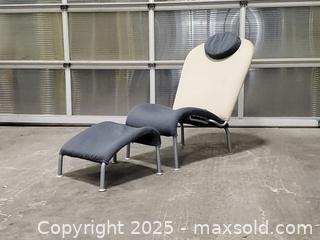 MaxSold Auction: Vintage Redinge Armchair & Footstool by Niels Gammelgaard - Toronto (Ontario, Canada) SELLER MANAGED Downsizing Online Auction - Esandar Drive (STORAGE)
