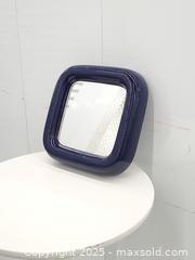 MaxSold Auction: Vintage Square Dark Blue Mirror - Toronto (Ontario, Canada) SELLER MANAGED Downsizing Online Auction - Esandar Drive (STORAGE)