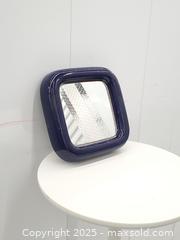MaxSold Auction: Vintage Square Dark Blue Mirror - Toronto (Ontario, Canada) SELLER MANAGED Downsizing Online Auction - Esandar Drive (STORAGE)