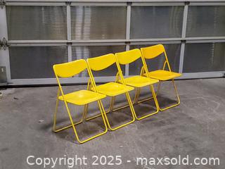 MaxSold Auction: Vintage Ted Folding Chairs by Niels Gammelgaard, 1970s - Toronto (Ontario, Canada) SELLER MANAGED Downsizing Online Auction - Esandar Drive (STORAGE)