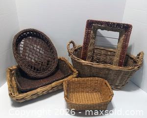 MaxSold Auction: Assortment of Baskets B - Lakeland (Florida, USA) SELLER MANAGED Reseller Online Auction - Dove Meadow Trail