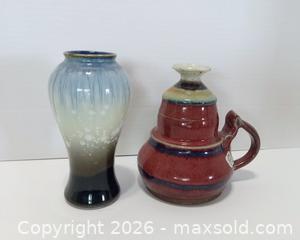 MaxSold Auction: Bill Campbell & Hough (signed) Studio Art pottery  - Lakeland (Florida, USA) SELLER MANAGED Reseller Online Auction - Dove Meadow Trail