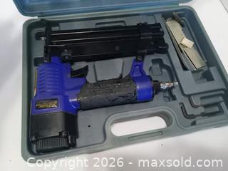 MaxSold Auction: Central Pneumatic 2-in-1 18-gauge brad nailer and stapler kit.  - Lakeland (Florida, USA) SELLER MANAGED Reseller Online Auction - Dove Meadow Trail