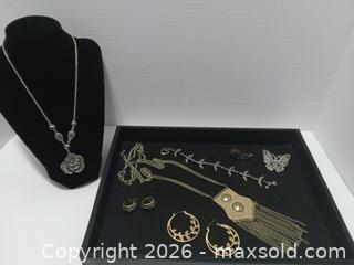 MaxSold Auction: Ladies Costume Marquesite jewelry B - Lakeland (Florida, USA) SELLER MANAGED Reseller Online Auction - Dove Meadow Trail