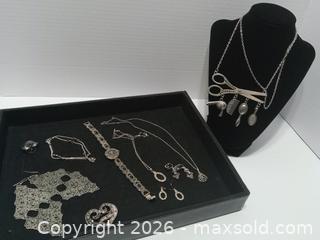 MaxSold Auction: Ladies Marquesite Costume Jewelry A - Lakeland (Florida, USA) SELLER MANAGED Reseller Online Auction - Dove Meadow Trail