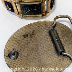MaxSold Auction: Masonic Wristwatch and belt buckle  - Lakeland (Florida, USA) SELLER MANAGED Reseller Online Auction - Dove Meadow Trail