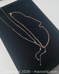 MaxSold Auction: Vintage Colored Rhinestone Necklaces - Lakeland (Florida, USA) SELLER MANAGED Reseller Online Auction - Dove Meadow Trail