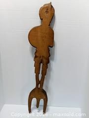 MaxSold Auction: Vintage Wood Carved Viking Wall Art - Lakeland (Florida, USA) SELLER MANAGED Reseller Online Auction - Dove Meadow Trail