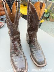 MaxSold Auction: Ariat Men's Western / Cowboy Boots, Square Toe — Size Unknown - Los Angeles (California, USA) PARTNER MANAGED Downsizing Online Auction - W 88th Place