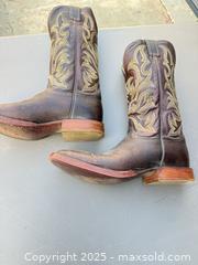 MaxSold Auction: Ariat Size 10 D Dark Brown Square Toe Mid-Calf Boots - Los Angeles (California, USA) PARTNER MANAGED Downsizing Online Auction - W 88th Place