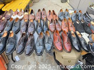 MaxSold Auction: Assorted Lot of Men's Dress Shoes (Approx. 25–30 Pairs) - Los Angeles (California, USA) PARTNER MANAGED Downsizing Online Auction - West 88th Place