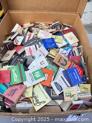 MaxSold Auction: Collectible Vintage Matchbooks Lot — Approximately 200–350 - Los Angeles (California, USA) PARTNER MANAGED Downsizing Online Auction - West 88th Place
