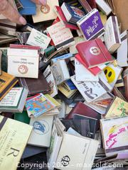 MaxSold Auction: Collectible Vintage Matchbooks Lot — Approximately 200–350 - Los Angeles (California, USA) PARTNER MANAGED Downsizing Online Auction - West 88th Place