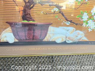 MaxSold Auction: Liz Shepherd Shibunkaku Royal Gallery Kyoto Poster (1984) - Los Angeles (California, USA) PARTNER MANAGED Downsizing Online Auction - West 88th Place