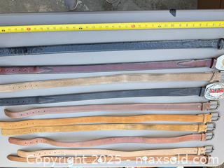 MaxSold Auction: Lot of 10–12 Assorted Belts, Various Lengths - Los Angeles (California, USA) PARTNER MANAGED Downsizing Online Auction - West 88th Place
