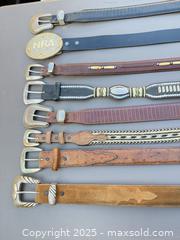 MaxSold Auction: Lot of 10 Belts — Longest Approximately 44 in (112 cm) - Los Angeles (California, USA) PARTNER MANAGED Downsizing Online Auction - West 88th Place