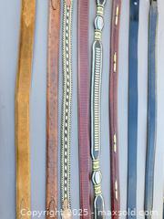 MaxSold Auction: Lot of 10 Belts — Longest Approximately 44 in (112 cm) - Los Angeles (California, USA) PARTNER MANAGED Downsizing Online Auction - West 88th Place
