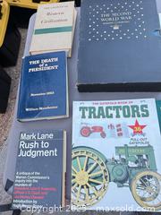 MaxSold Auction: Lot of ~15 Hardcover & Paperback Books: Sports, History, Music - Los Angeles (California, USA) PARTNER MANAGED Downsizing Online Auction - West 88th Place