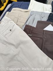 MaxSold Auction: Lot of ~15 Men's Dress Pants / Chinos, Size 34 - Los Angeles (California, USA) PARTNER MANAGED Downsizing Online Auction - West 88th Place