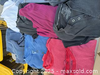 MaxSold Auction: Lot of 15 Men's Long-Sleeve Waffle/Thermal Shirts - Los Angeles (California, USA) PARTNER MANAGED Downsizing Online Auction - W 88th Place