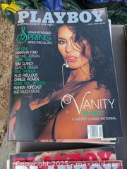 MaxSold Auction: Lot of 20–40 Vintage Playboy Magazines - Los Angeles (California, USA) PARTNER MANAGED Downsizing Online Auction - West 88th Place