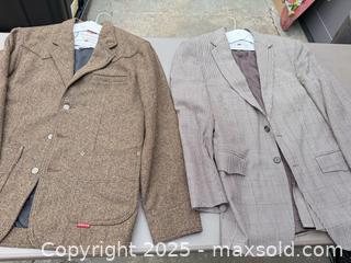 MaxSold Auction: Lot of 2 Men's Sport Coats / Blazers - Schaefer Outfitter & Pendleton - Los Angeles (California, USA) PARTNER MANAGED Downsizing Online Auction - West 88th Place