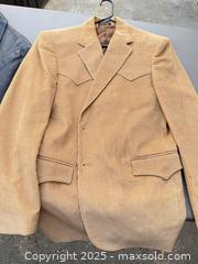 MaxSold Auction: Lot of 2 Men's Sport Coats/Jackets — Scully & Oracle - Los Angeles (California, USA) PARTNER MANAGED Downsizing Online Auction - West 88th Place