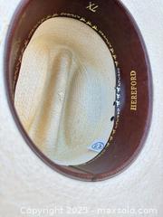 MaxSold Auction: Lot of 2 Straw Western Cowboy Hats - Los Angeles (California, USA) PARTNER MANAGED Downsizing Online Auction - West 88th Place