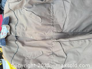 MaxSold Auction: Lot of 3 Men's Jackets — Schaefer, Outback Trading, Double B - Los Angeles (California, USA) PARTNER MANAGED Downsizing Online Auction - West 88th Place