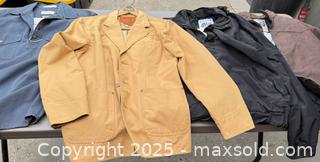 MaxSold Auction: Lot of 4 Men's Jackets Mostly Size L Mixed Brands - Los Angeles (California, USA) PARTNER MANAGED Downsizing Online Auction - West 88th Place
