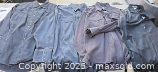 MaxSold Auction: Lot of 4 Men's Long-Sleeve Button-Up Shirts, Assorted Sizes - Los Angeles (California, USA) PARTNER MANAGED Downsizing Online Auction - West 88th Place