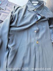 MaxSold Auction: Lot of 4 Men's Long-Sleeve Button-Up Shirts, Assorted Sizes - Los Angeles (California, USA) PARTNER MANAGED Downsizing Online Auction - West 88th Place