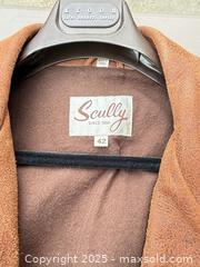 MaxSold Auction: Lot of 4 Men's/Women's Casual Jackets — Suede, Leather, Canvas, Wool - Los Angeles (California, USA) PARTNER MANAGED Downsizing Online Auction - W 88th Place