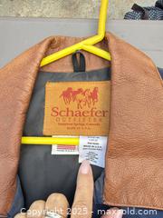 MaxSold Auction: Lot of 4 men's/women's vests - Schaefer, Scully, Saguaro West - Los Angeles (California, USA) PARTNER MANAGED Downsizing Online Auction - W 88th Place