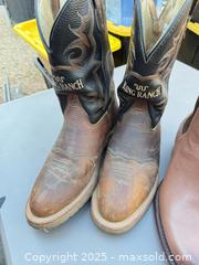 MaxSold Auction: Lot of 5 Men's Shoes & Boots — Tecovas, King Ranch, Blundstone-style - Los Angeles (California, USA) PARTNER MANAGED Downsizing Online Auction - West 88th Place