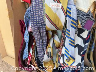 MaxSold Auction: Lot of Approx. 20 Men's Neckties - Los Angeles (California, USA) PARTNER MANAGED Downsizing Online Auction - West 88th Place