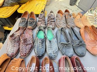 MaxSold Auction: Lot of Approximately 15 Pairs: KEEN & Various Leather Shoes - Los Angeles (California, USA) PARTNER MANAGED Downsizing Online Auction - West 88th Place