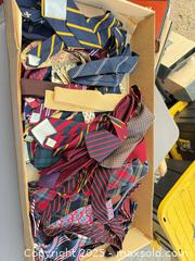 MaxSold Auction: Lot of Approximately 30–40 Men's Neckties - Los Angeles (California, USA) PARTNER MANAGED Downsizing Online Auction - West 88th Place